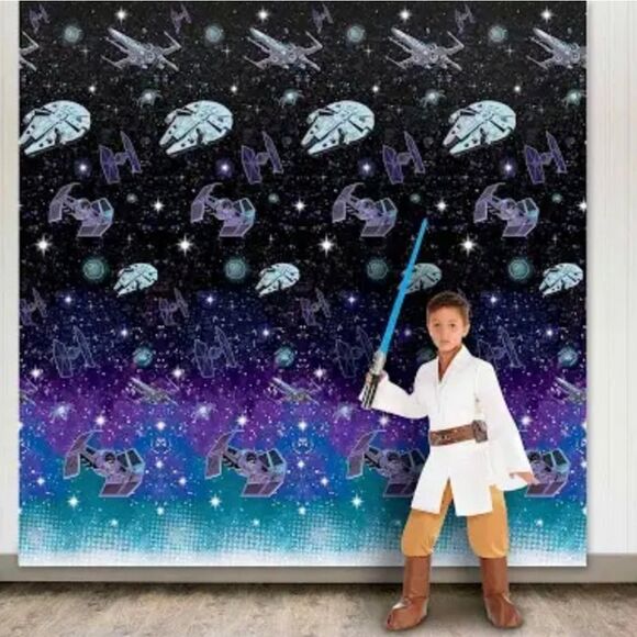 Star Wars Party Photo Backdrop - Picture 1 of 5